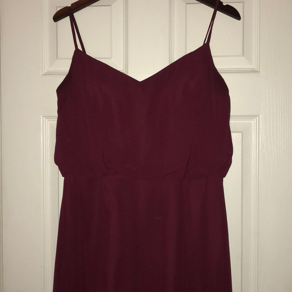 Bill Levkoff Dress - Style #1266 - Color: Wine